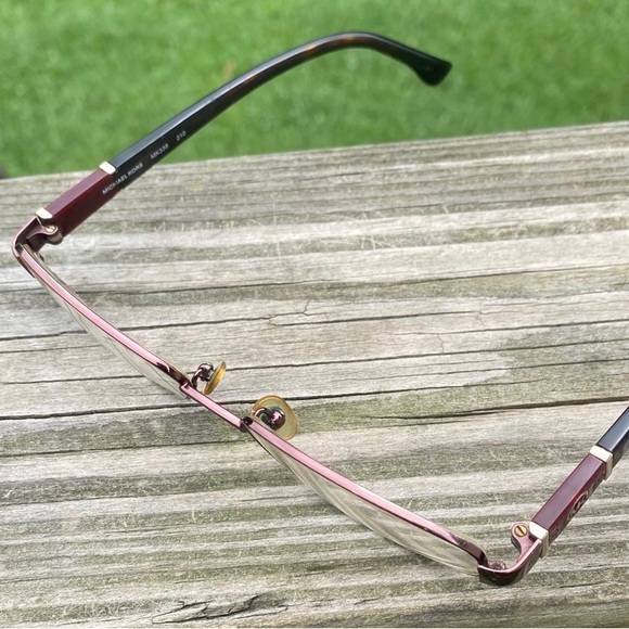 Michael Kors Glasses frames MK338 brown red MK logo - Picture 4 of 11